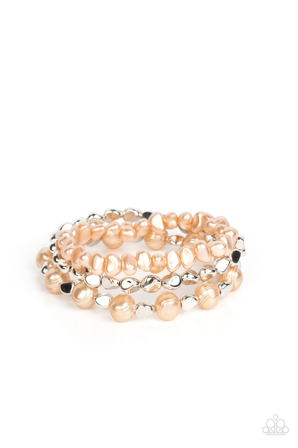 Shoreside Soiree - Brown (Pearl) Bracelet