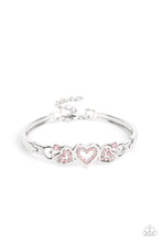 Load image into Gallery viewer, Seriously Smitten - Pink (Heart) Bracelet
