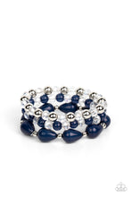 Load image into Gallery viewer, Beachside Brunch - Blue Bracelet
