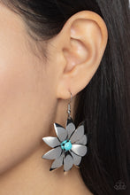 Load image into Gallery viewer, Pinwheel Prairies - Blue Turquoise) Earring
