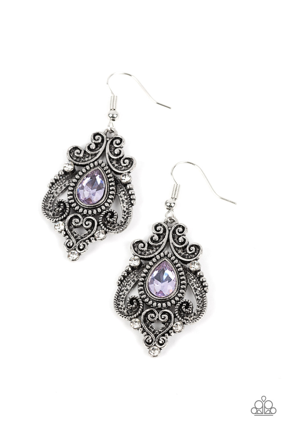 Palace Perfection - Purple Earring