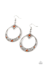 Load image into Gallery viewer, Royal Resort - Orange (Rhinestone) Earring
