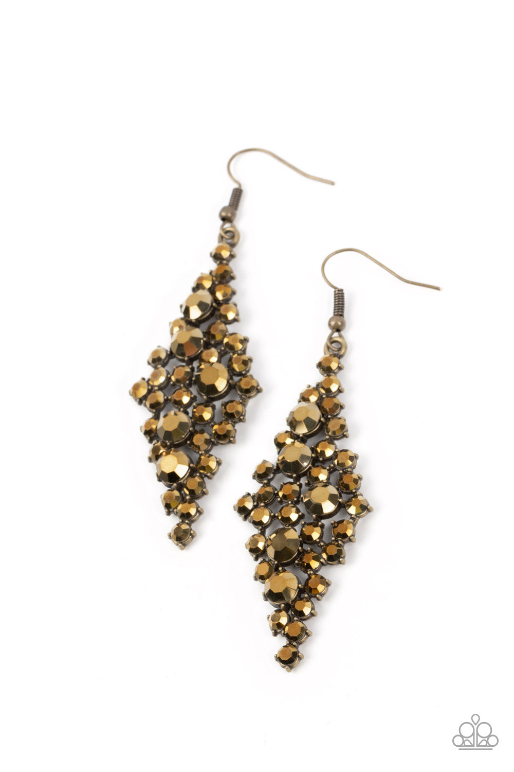 Celestial Comet - Brass (Aurum) Earring