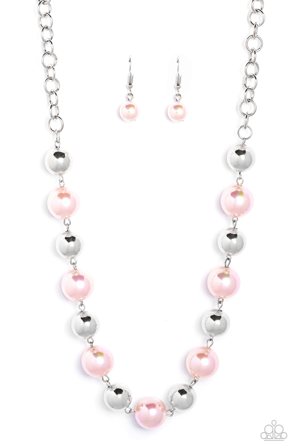 Dreamscape Escape - Pink Pearl Necklace