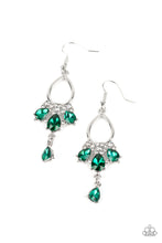 Load image into Gallery viewer, Coming in Clutch - Green Earring
