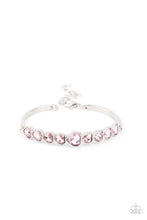 Load image into Gallery viewer, Lusty Luster - Pink (Heart) Bracelet
