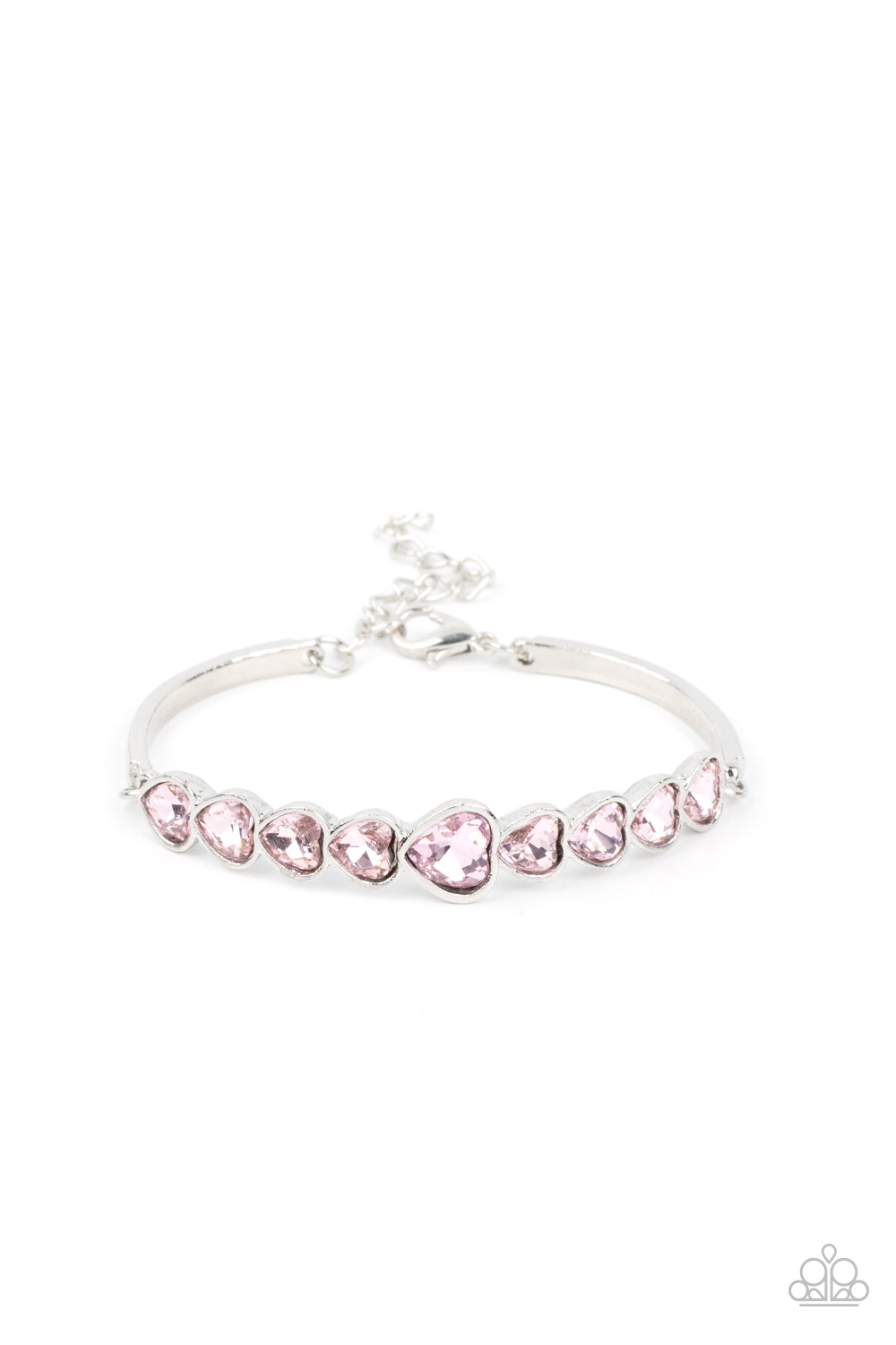 Lusty Luster - Pink (Heart) Bracelet