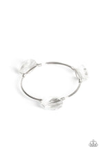 Load image into Gallery viewer, Galactic Getaway - White (Glassy) Bracelet
