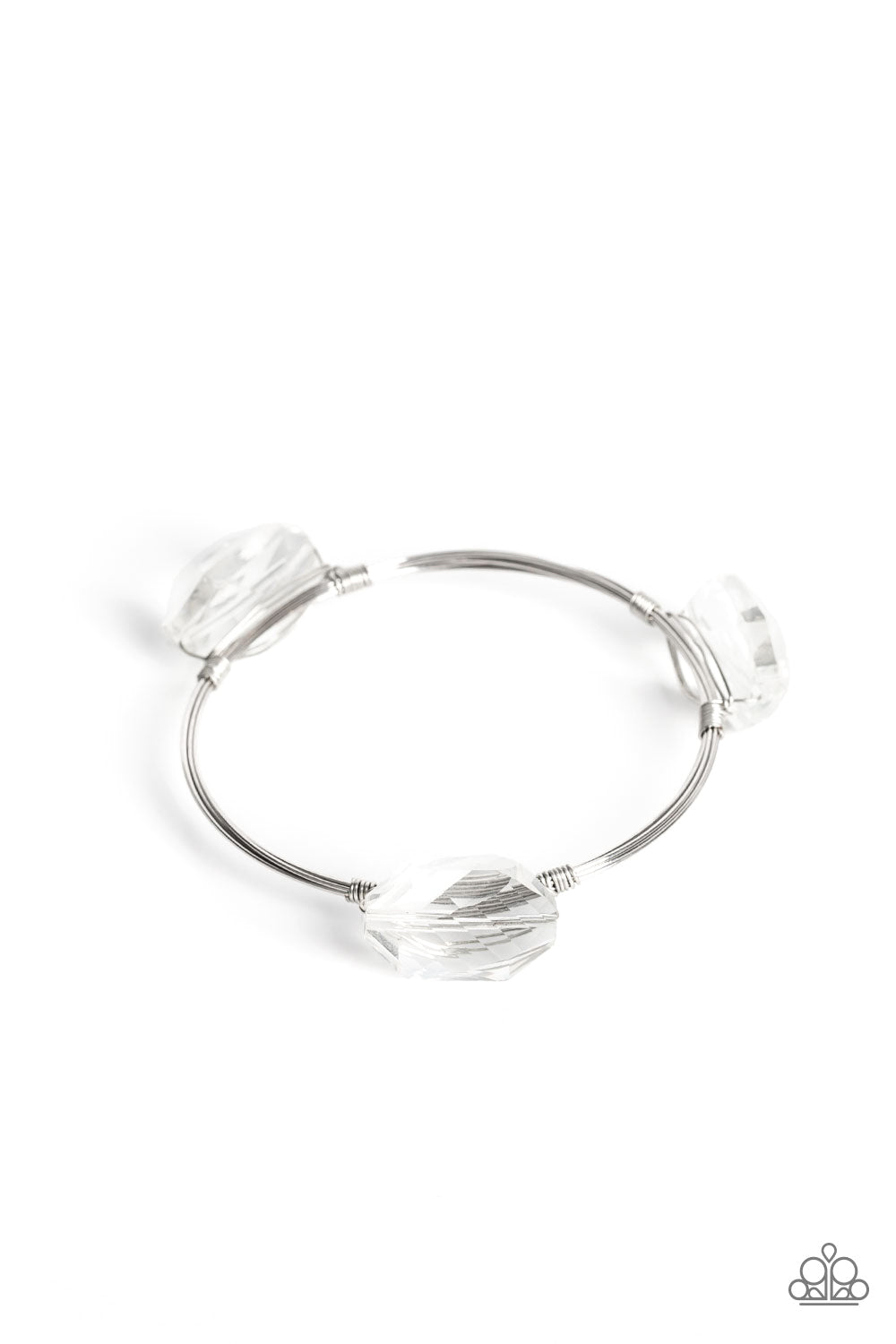 Galactic Getaway - White (Glassy) Bracelet