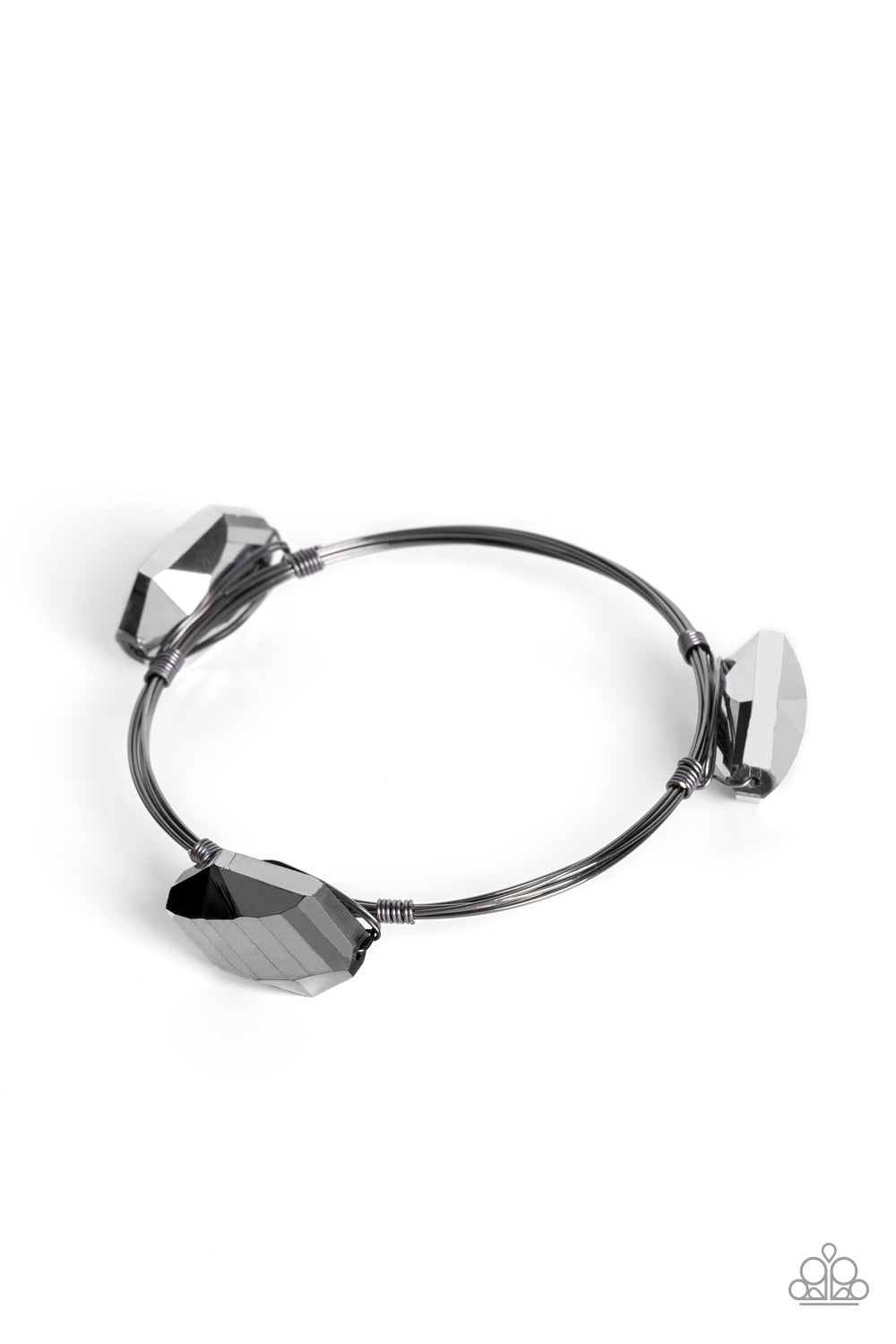 Galactic Getaway - Black (Gunmetal) Bracelet