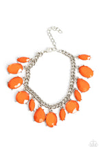 Load image into Gallery viewer, Serendipitous Shimmer - Orange Bracelet
