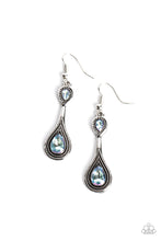 Load image into Gallery viewer, Dazzling Droplets - Blue (Rhinestone) Earring
