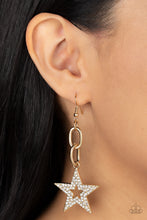 Load image into Gallery viewer, Cosmic Celebrity - Gold (Star) Earring
