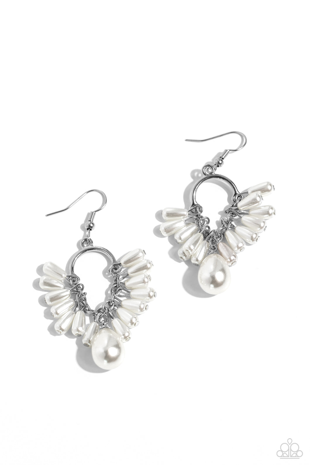 Ahoy There! - White (Pearl) Earring