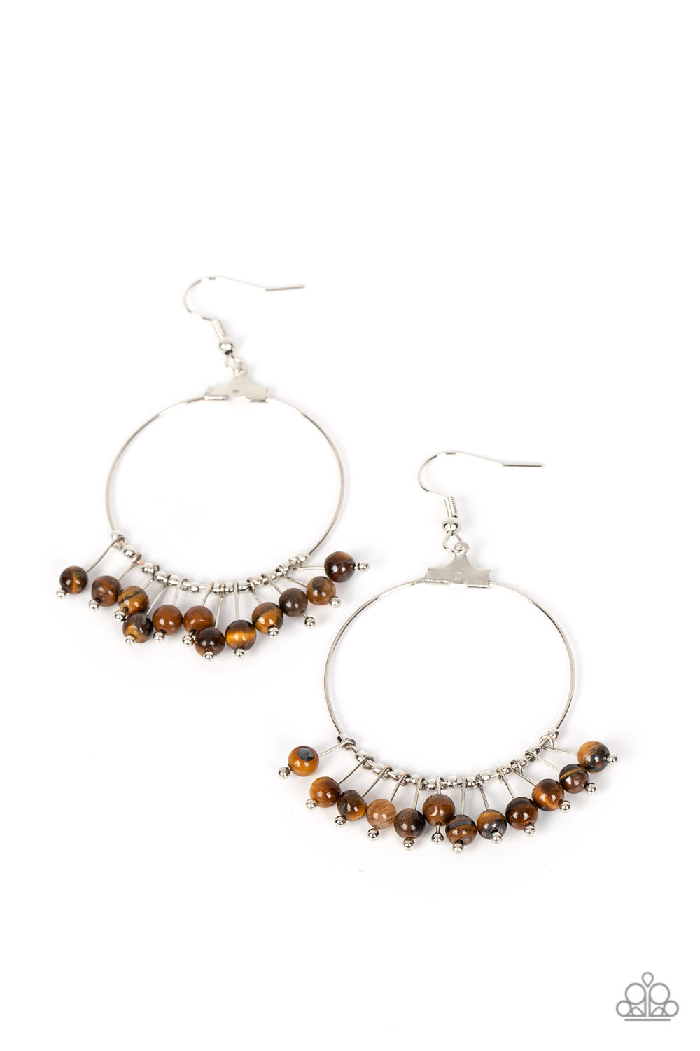 Free Your Soul - Brown (Tiger's Eye Stone) Earring