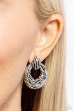 Load image into Gallery viewer, Metro Voyage - Silver (Clip-On) Earring
