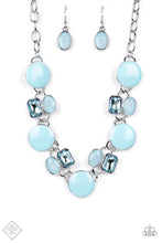 Load image into Gallery viewer, Dreaming in MULTICOLOR - Blue Necklace (GM-0522)
