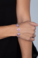 Load image into Gallery viewer, Twinkling Trajectory - Purple Bracelet

