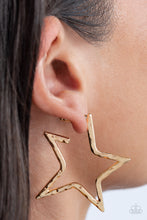 Load image into Gallery viewer, All-Star Attitude - Gold Earring
