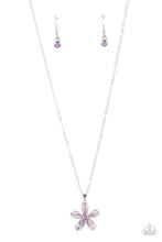 Load image into Gallery viewer, Botanical Ballad - Purple Necklace
