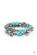 Load image into Gallery viewer, Sagebrush Saga - Blue (turquoise) Bracelet
