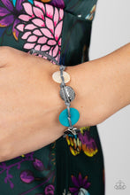 Load image into Gallery viewer, Shore Up - Blue (&amp; White Shell) Bracelet
