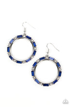 Load image into Gallery viewer, Gritty Glow - Blue (Rhinestone) Earring
