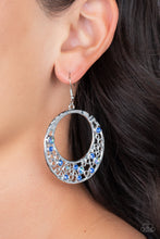 Load image into Gallery viewer, Enchanted Effervescence - Blue (Iridescent) Earring
