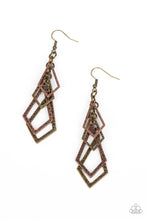 Load image into Gallery viewer, Totally TERRA-ific - Multi (Brass and Copper) Earring
