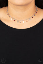 Load image into Gallery viewer, Little Lady Liberty - Red Necklace
