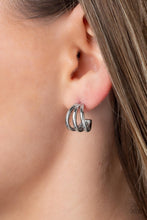 Load image into Gallery viewer, TRIPLE Down - Silver Earring
