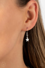 Load image into Gallery viewer, Little Lady Liberty - White (Rhinestone )Star Choker Necklace
