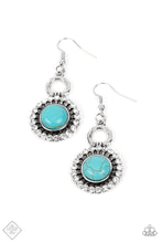 Load image into Gallery viewer, Mojave Mogul - Blue (Turquoise) Earring (SSF-0722)
