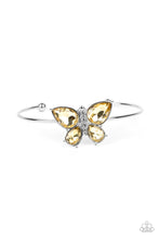 Load image into Gallery viewer, Butterfly Beatitude - Yellow Bracelet
