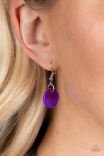 Load image into Gallery viewer, Barefoot Beaches - Purple Necklace
