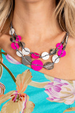 Load image into Gallery viewer, Barefoot Beaches - Pink Necklace
