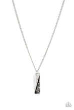 Load image into Gallery viewer, Tag Along - Silver Necklace
