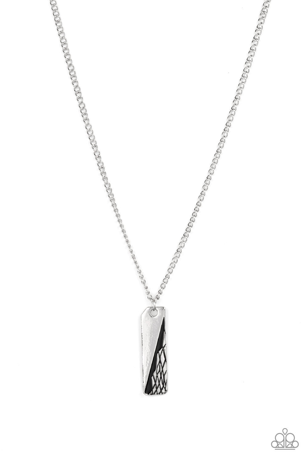 Tag Along - Silver Necklace