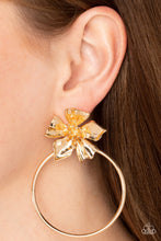 Load image into Gallery viewer, Buttercup Bliss - Gold Post Earring
