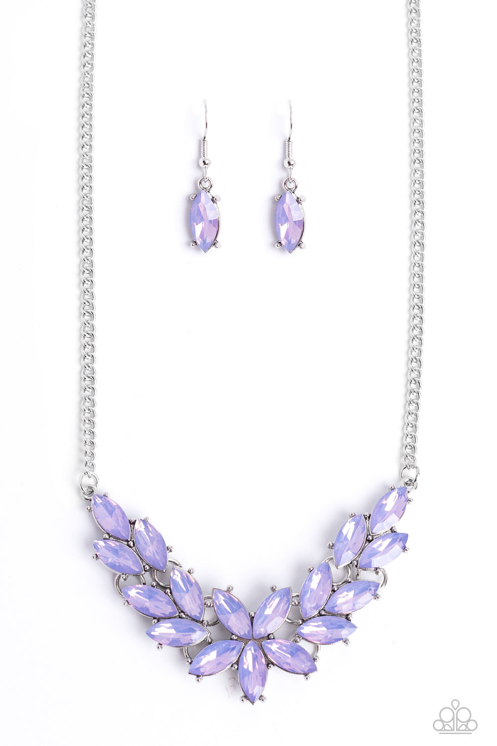 Ethereal Efflorescence - Purple (Gems) Necklace