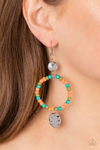 Load image into Gallery viewer, Cayman Catch - Orange (Multi) Earring
