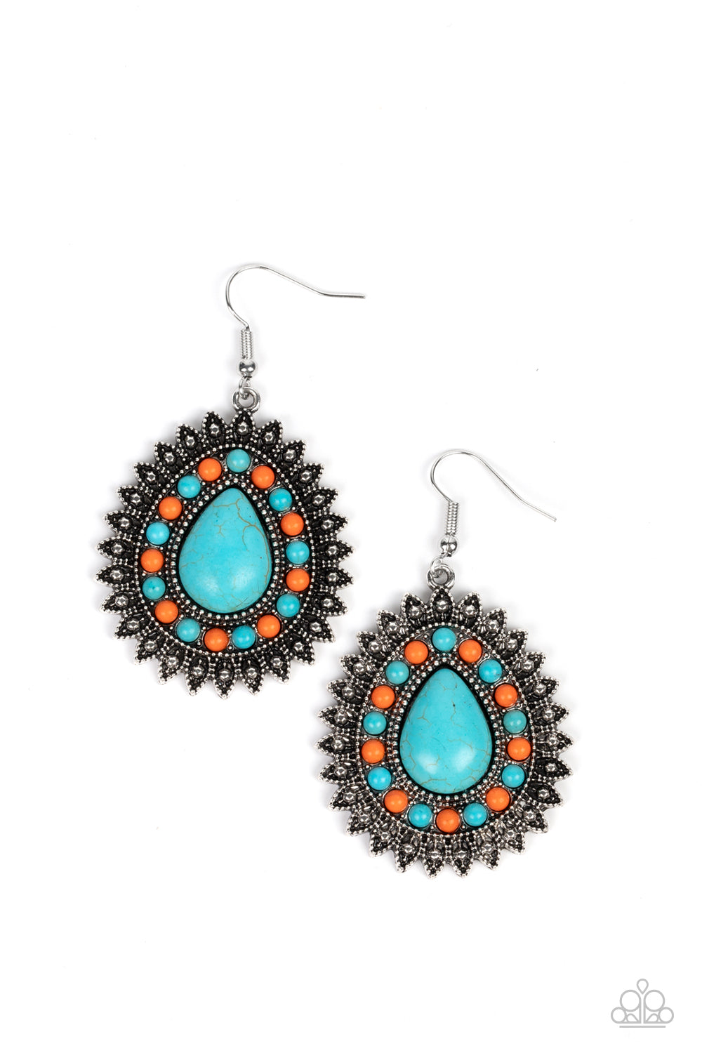 Sagebrush Sabbatical - Blue (Turquoise) Earring