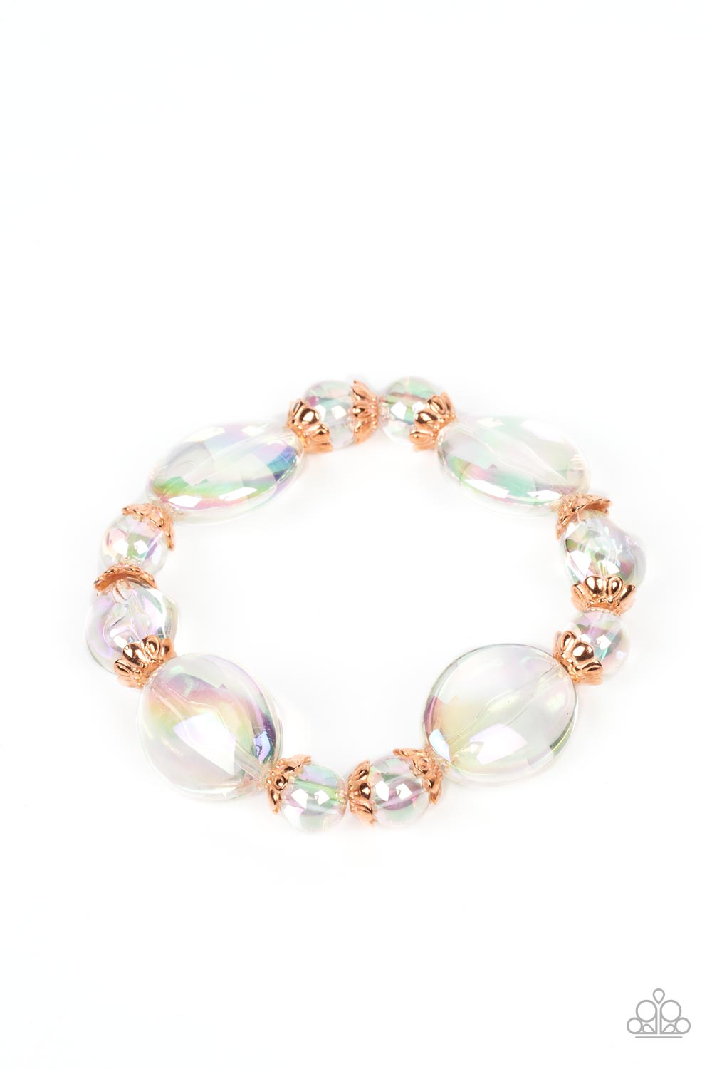 Iridescent Illusions - Copper (Iridescent) Bracelet