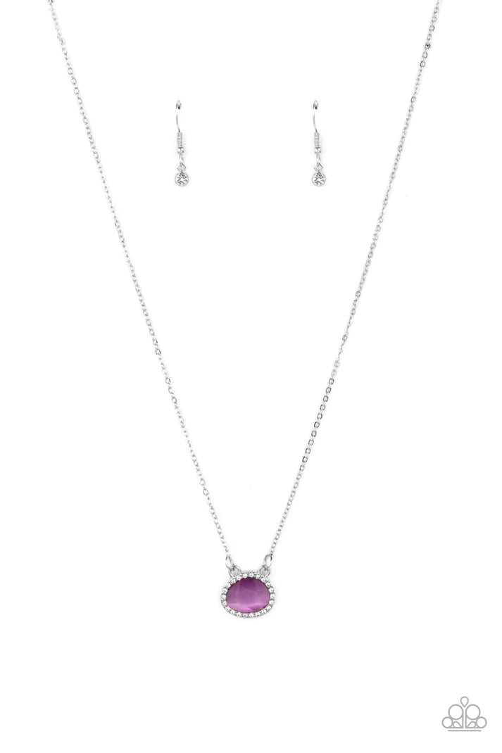 Treasure Me Always - Purple Necklace