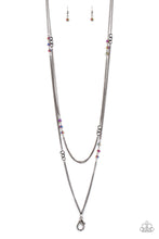 Load image into Gallery viewer, Ethereal Expectations - Multi (Oil Spill) Lanyard Necklace
