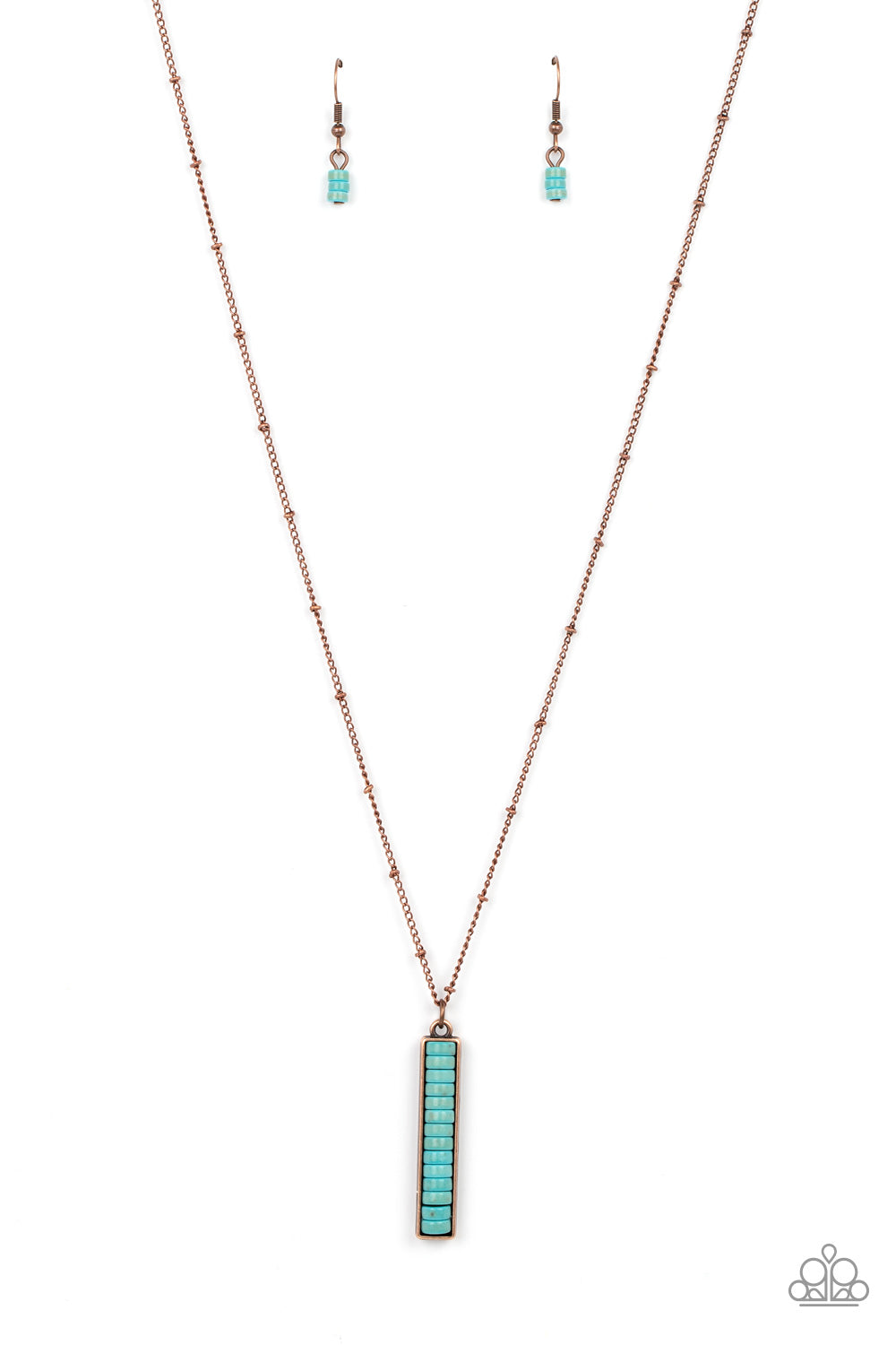 Rural Regeneration - Copper (Turquoise) Necklace