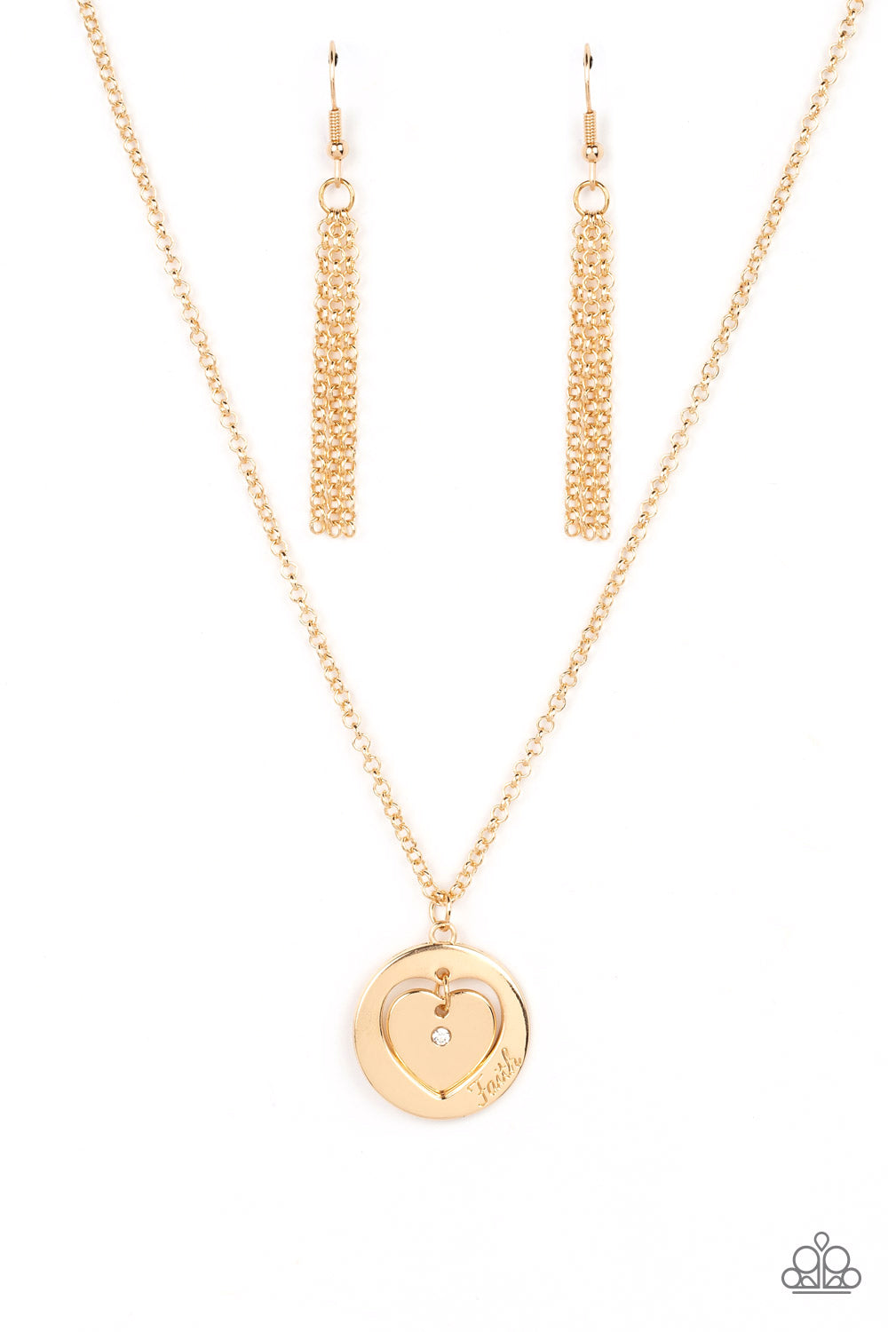 Heart Full of Faith - Gold (Heart) Necklace