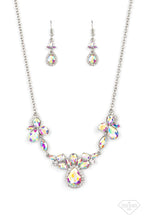 Load image into Gallery viewer, Intergalactic Icon - Multi (Iridescent Gem Silver) Necklace
