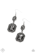 Load image into Gallery viewer, Starry-Eyed Sparkle - Silver (Hematite) Earring (MM-0822)
