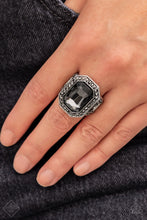 Load image into Gallery viewer, A Royal Welcome - Silver (Hematite) Ring (MM-0822)
